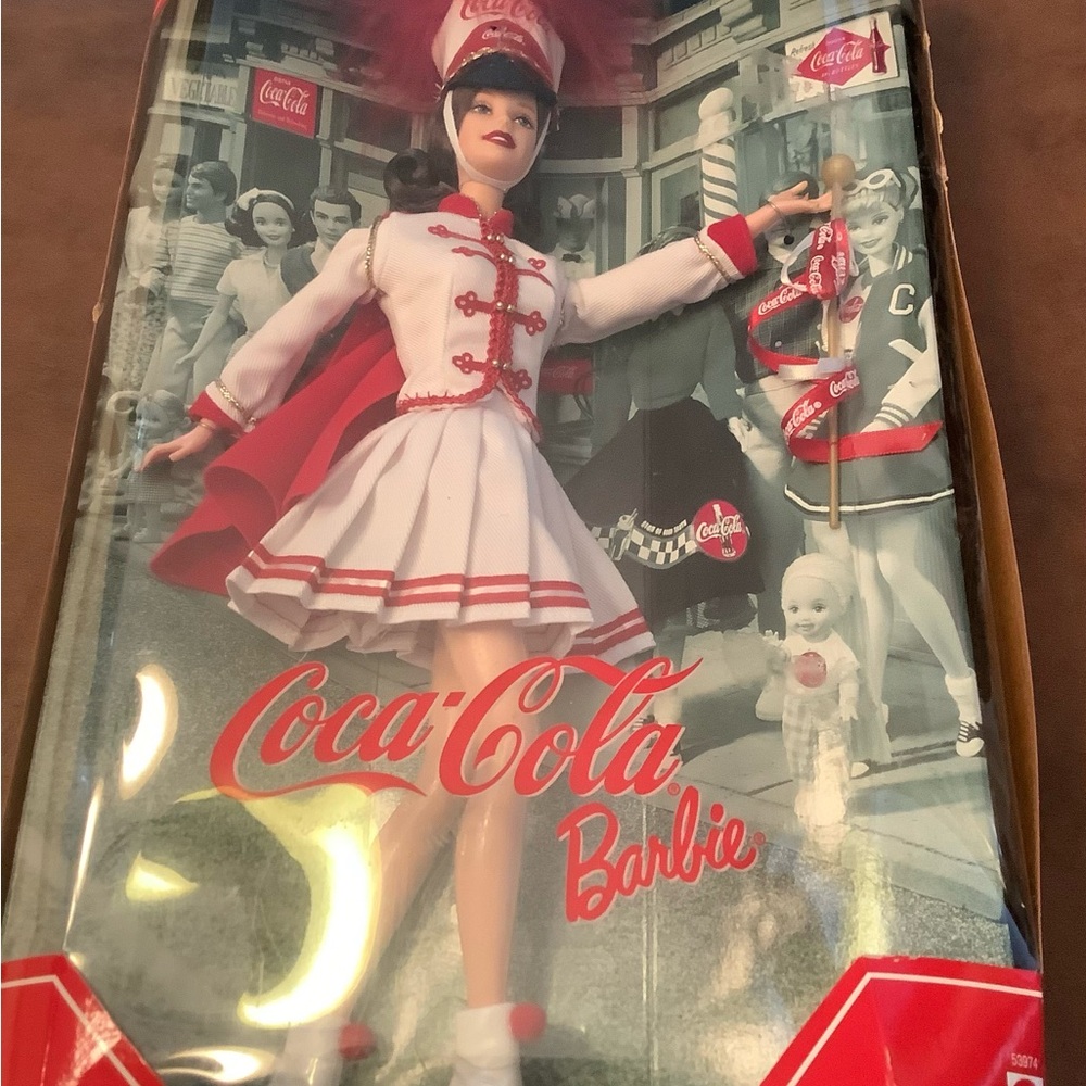 Coca Cola Barbie Majorette Costume - Red and White